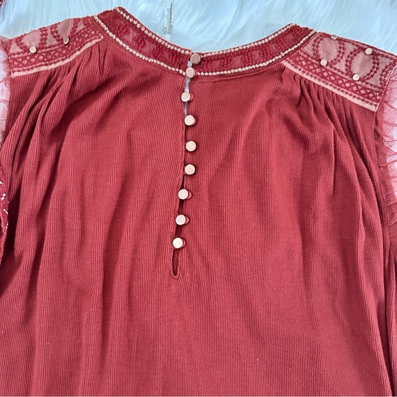 Anthropologie FeatherBone Revelry Studded Boho Ribbed - Picture 12 of 13